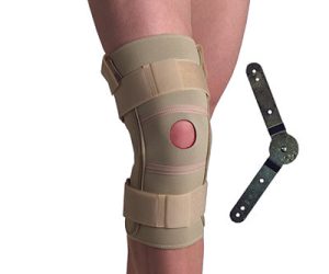 Thermoskin® Hinged Knee Brace ROM – Beige, X-Small